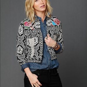 Free people New Romantics native whisper jacket